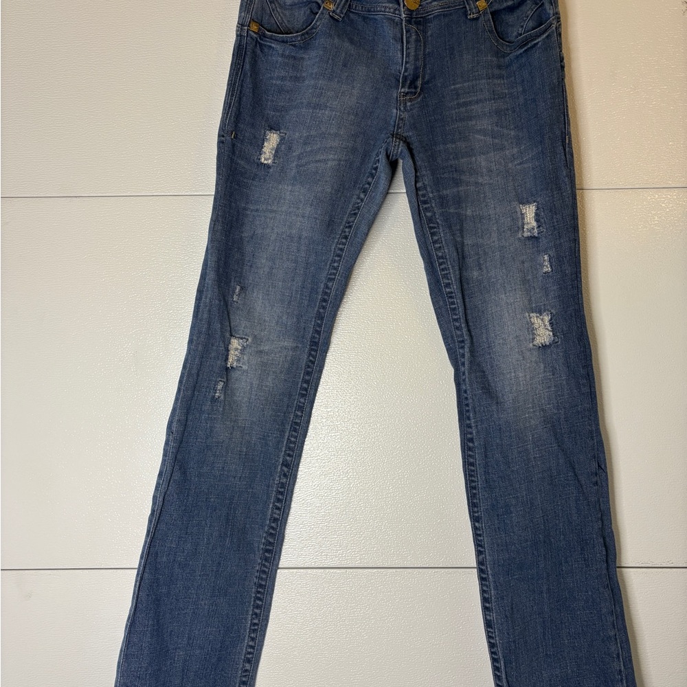 Rocawear Blue Straight Leg  Simone Jeans Size‎ 13